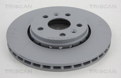 Triscan 8120 25158C - Тормозной диск autospares.lv