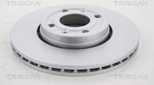 Triscan 8120 25157C - Тормозной диск autospares.lv