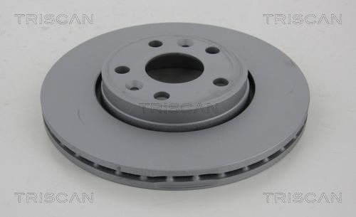 Triscan 8120 25165C - Тормозной диск autospares.lv