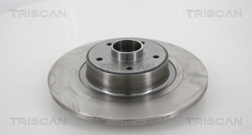 Triscan 8120 25161 - Тормозной диск autospares.lv