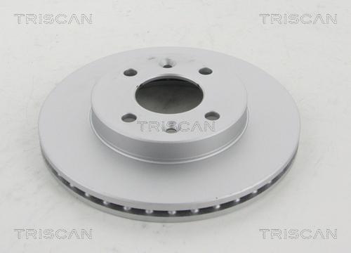 Triscan 8120 25104C - Тормозной диск autospares.lv
