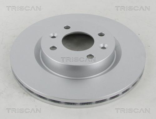 Triscan 8120 25107C - Тормозной диск autospares.lv