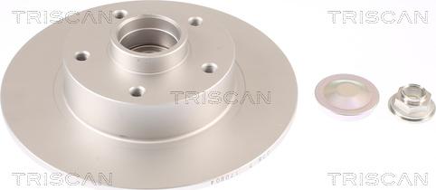 Triscan 8120 25184C - Тормозной диск autospares.lv