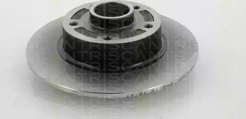 Triscan 8120 25172 - Тормозной диск autospares.lv