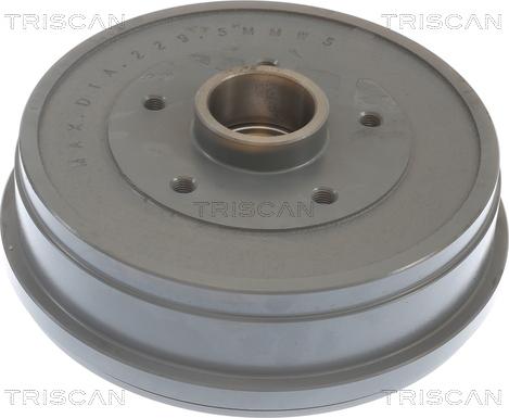 Triscan 8120 25225C - Тормозной барабан autospares.lv