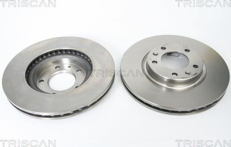 Triscan 8120 28117 - Тормозной диск autospares.lv