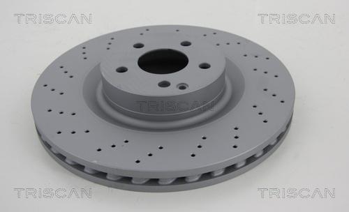 Triscan 8120 23197C - Тормозной диск autospares.lv