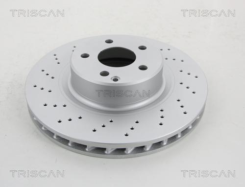 Triscan 8120 23145C - Тормозной диск autospares.lv