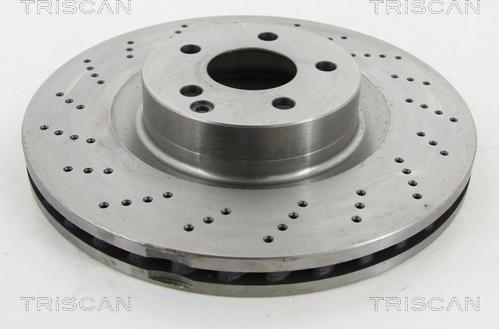 Triscan 8120 231040 - Тормозной диск autospares.lv