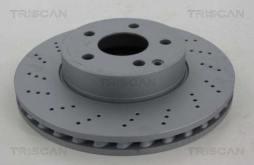 Triscan 8120 231006C - Тормозной диск autospares.lv