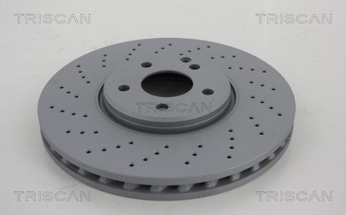 Triscan 8120 231008C - Тормозной диск autospares.lv