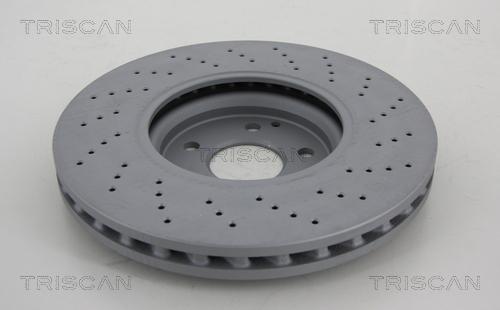 Triscan 8120 231008C - Тормозной диск autospares.lv