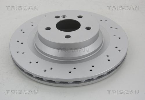 Triscan 8120 231015C - Тормозной диск autospares.lv