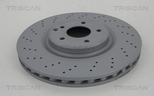 Triscan 8120 23172C - Тормозной диск autospares.lv