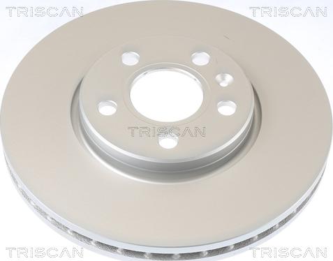 Triscan 8120 27158C - Тормозной диск autospares.lv