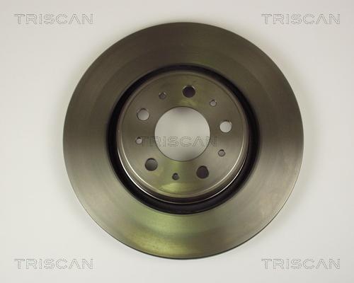 Triscan 8120 27126 - Тормозной диск autospares.lv