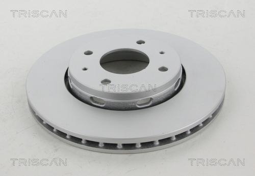 Triscan 8120 27128C - Тормозной диск autospares.lv