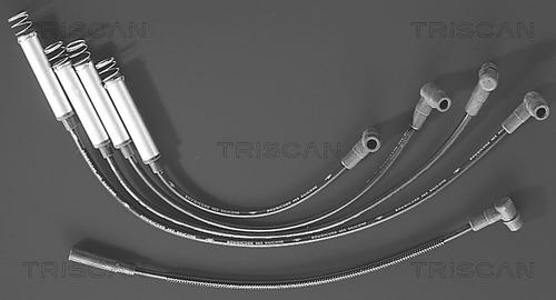 Triscan 8860 4126 - Комплект проводов зажигания autospares.lv