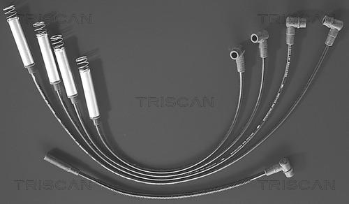 Triscan 8860 4128 - Комплект проводов зажигания autospares.lv