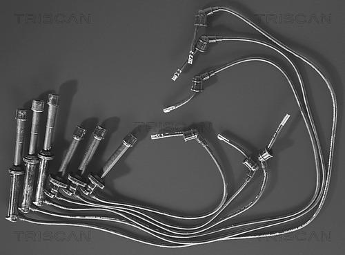 Triscan 8860 7151 - Комплект проводов зажигания autospares.lv