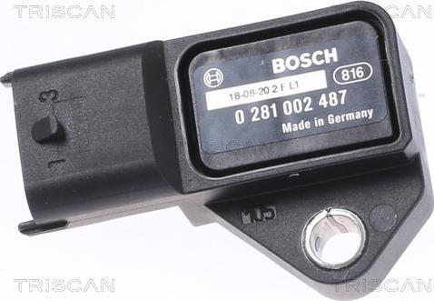 Triscan 8824 10038 - Датчик, давление во впускной трубе autospares.lv