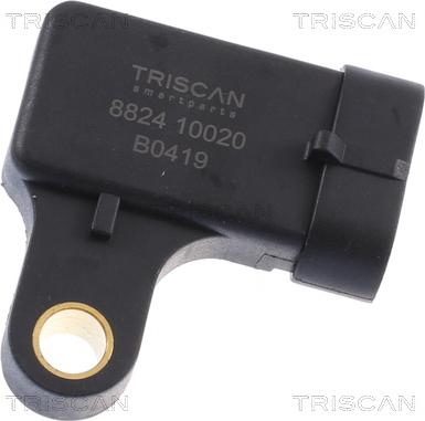 Triscan 8824 10020 - Датчик, давление во впускной трубе autospares.lv