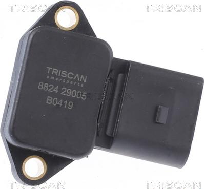 Triscan 8824 29005 - Датчик, давление во впускной трубе autospares.lv