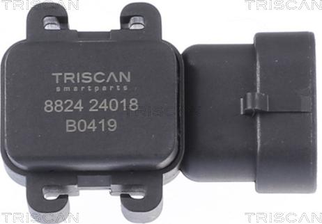 Triscan 8824 24018 - Датчик, давление во впускной трубе autospares.lv