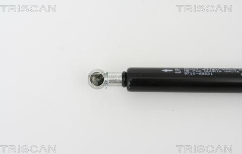 Triscan 8710 69221 - Газовая пружина, упор autospares.lv