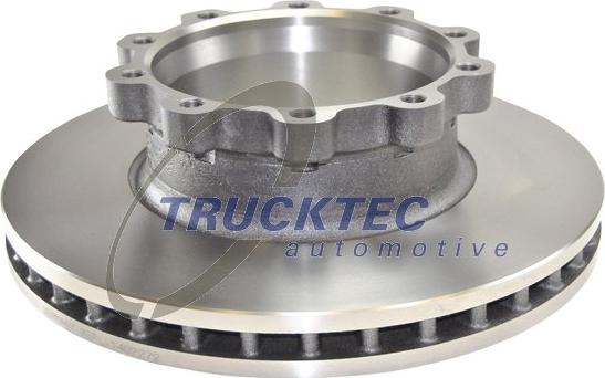 Trucktec Automotive 04.35.080 - Тормозной диск autospares.lv