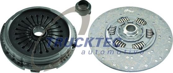 Trucktec Automotive 04.23.034 - Комплект сцепления autospares.lv