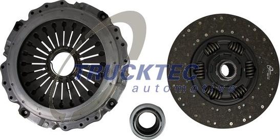 Trucktec Automotive 04.23.035 - Комплект сцепления autospares.lv