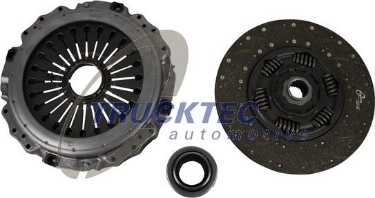 Trucktec Automotive 04.23.028 - Комплект сцепления autospares.lv