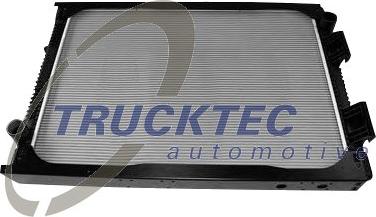 Trucktec Automotive 05.40.009 - Радиатор, охлаждение двигателя autospares.lv