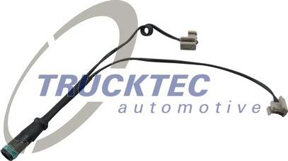 Trucktec Automotive 05.35.058 - Сигнализатор, износ тормозных колодок autospares.lv