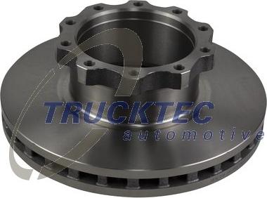 Trucktec Automotive 05.35.012 - Тормозной диск autospares.lv