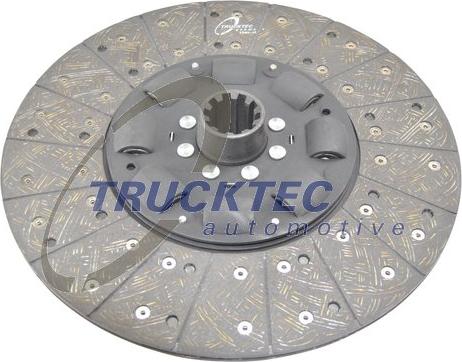 Trucktec Automotive 05.23.101 - Диск сцепления, фрикцион autospares.lv