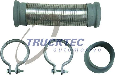 Trucktec Automotive 01.43.487 - Монтажный комплект, труба выхлопного газа autospares.lv