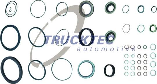 Trucktec Automotive 01.43.074 - Комплект прокладок, ступенчатая коробка autospares.lv