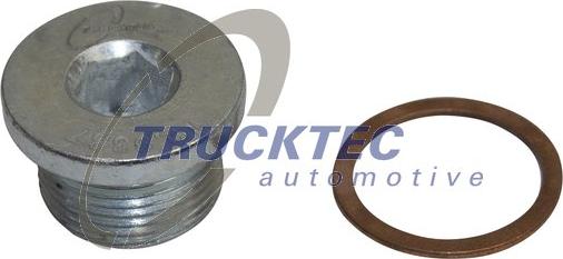 Trucktec Automotive 01.67.552 - Резьбовая пробка, масляный поддон autospares.lv