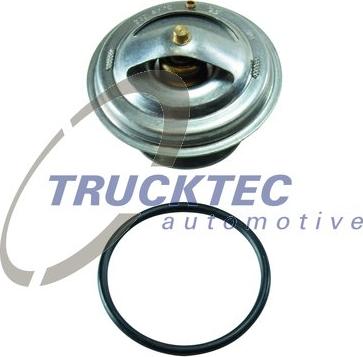 Trucktec Automotive 01.19.046 - Термостат охлаждающей жидкости / корпус autospares.lv