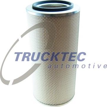 Trucktec Automotive 01.14.076 - Воздушный фильтр, двигатель autospares.lv