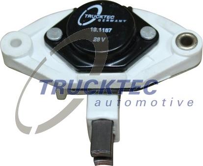 Trucktec Automotive 01.17.031 - Регулятор напряжения, генератор autospares.lv