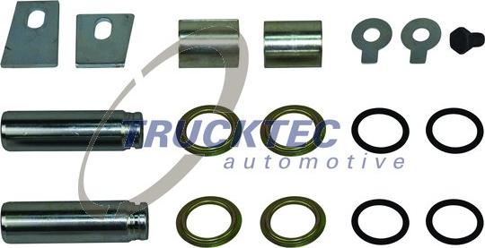 Trucktec Automotive 01.35.024 - Пальцевой комплект тормозных колодок autospares.lv