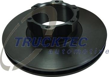 Trucktec Automotive 02.35.057 - Тормозной диск autospares.lv