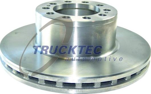 Trucktec Automotive 01.35.106 - Тормозной диск autospares.lv