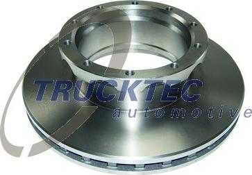 Trucktec Automotive 01.35.804 - Тормозной диск autospares.lv