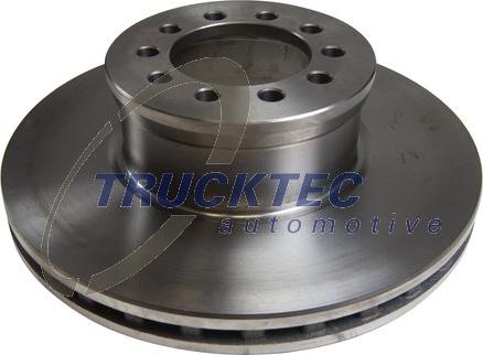 Trucktec Automotive 01.35.204 - Тормозной диск autospares.lv