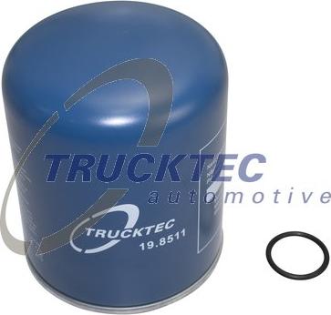 Trucktec Automotive 01.36.001 - Патрон осушителя воздуха, пневматическая система autospares.lv