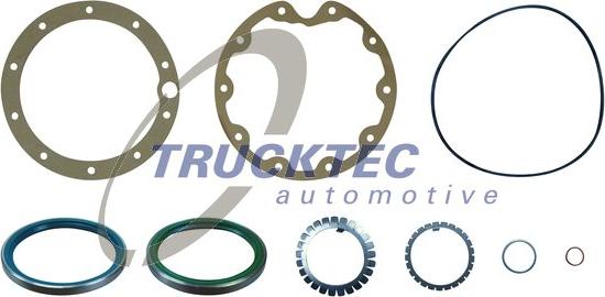 Trucktec Automotive 01.32.013 - Комплект прокладок, ступица колеса autospares.lv